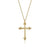 BUJUKAN 14K YG 24MM CROSS NECK