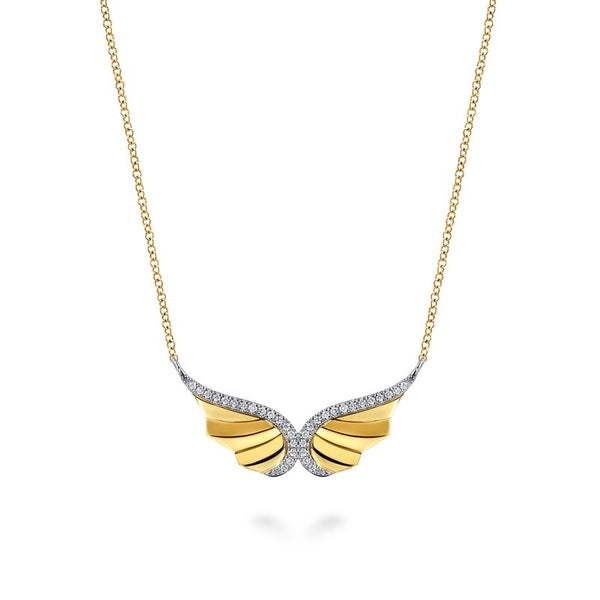 14K T/T .14CTW G-H SI+ ANGEL W