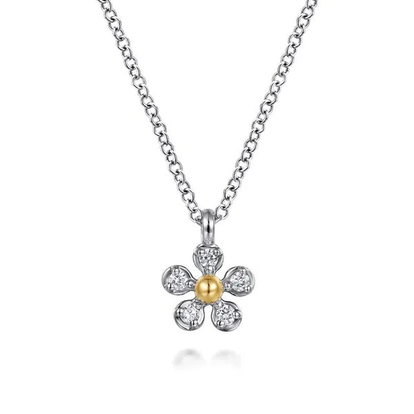 Bujukan Sterling 14kt Yellow Gold .08ctw G-H SI+ 17.5in S2318025
