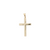 14KY CROSS PENDANT