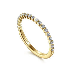14K Yellow Gold .26CTW Shared Prong Round Band S2086913