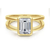 SAMI 14K YG SPLIT SHANK SIZE 6
