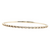 14kt Yellow Gold .53ctw Diamond X Flex Bangle