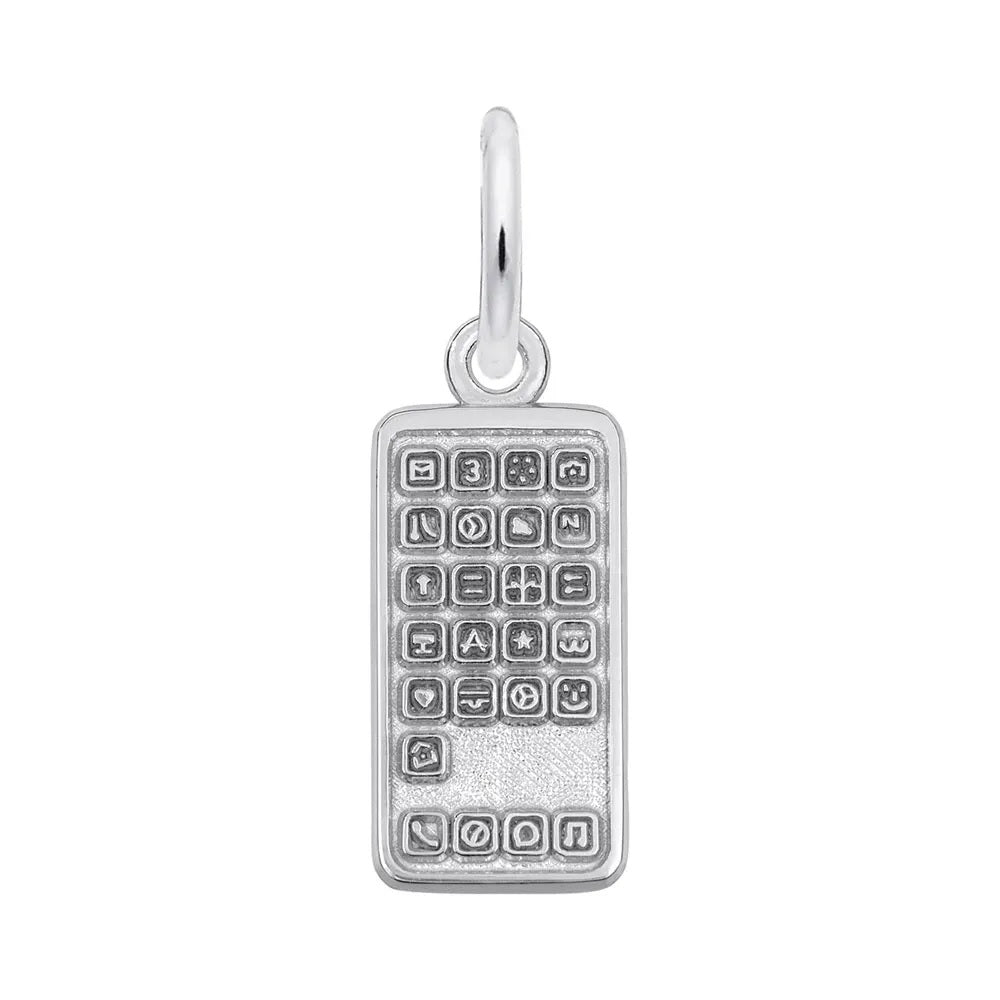 Sterling Silver Cellphone Charm