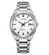 Citizen Eco Drive Stainless White Dial