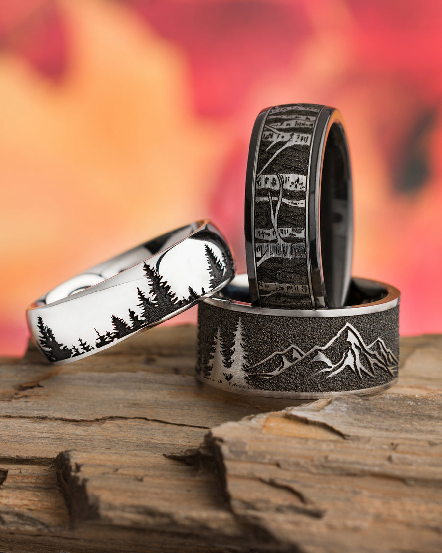 Custom Men's Wedding Bands