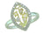 14K T/T .76CTW FANCY COLOR DIA