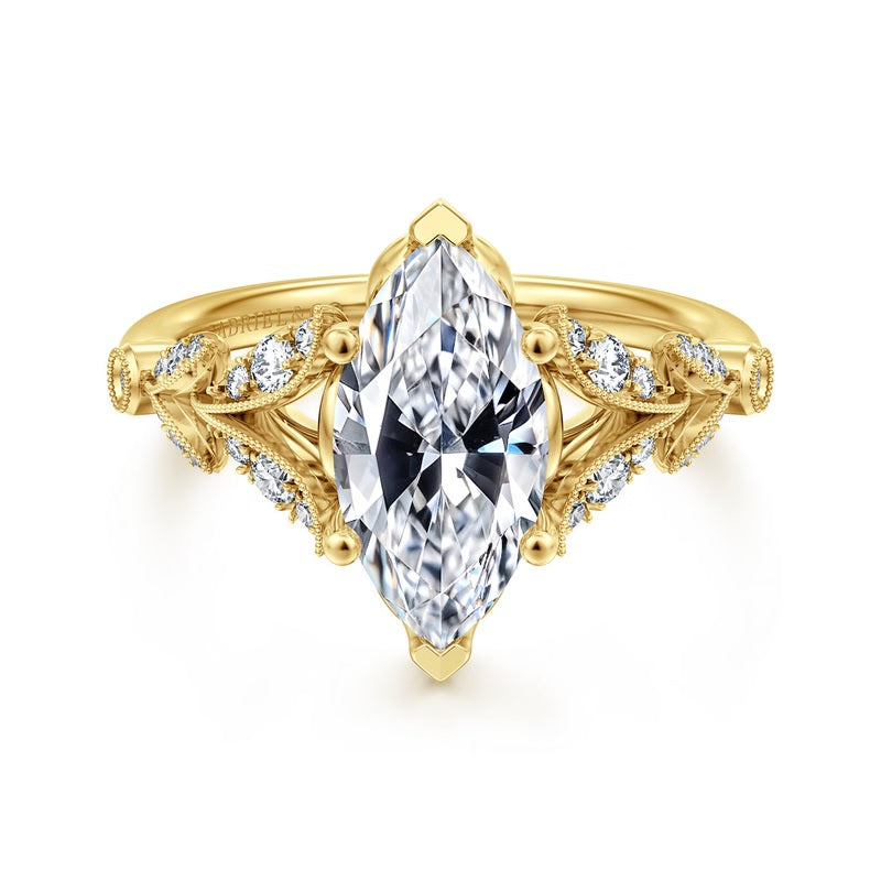 BRYCE 14K YG .21CTW G-H SI+ MQ