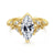 BRYCE 14K YG .21CTW G-H SI+ MQ