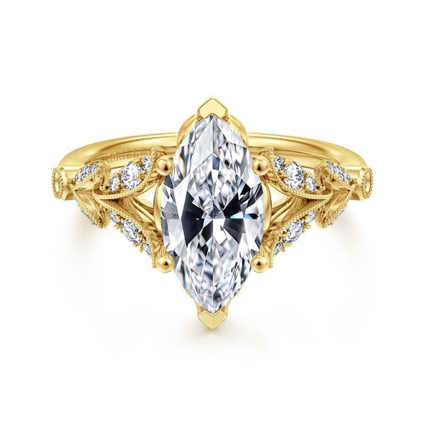 BRYCE 14K YG .21CTW G-H SI+ MQ