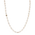 14kt Yellow Gold 3.5-4mm Fresh Water Pearl Lab Grown Diamond Necklace