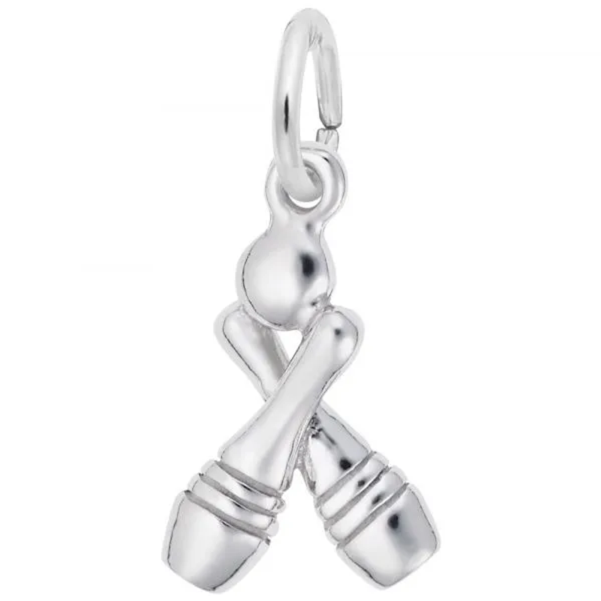 Sterling Silver Bowling Accent Charm