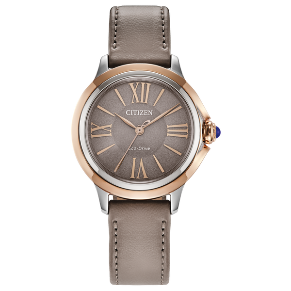 ECO DRIVE CECI TAUPE PINK GOLD