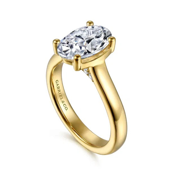 VILLA 14K YG .10CTW G-H SI+ SZ