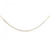 14K Yellow 1.26CTW Floating Diamond Necklace