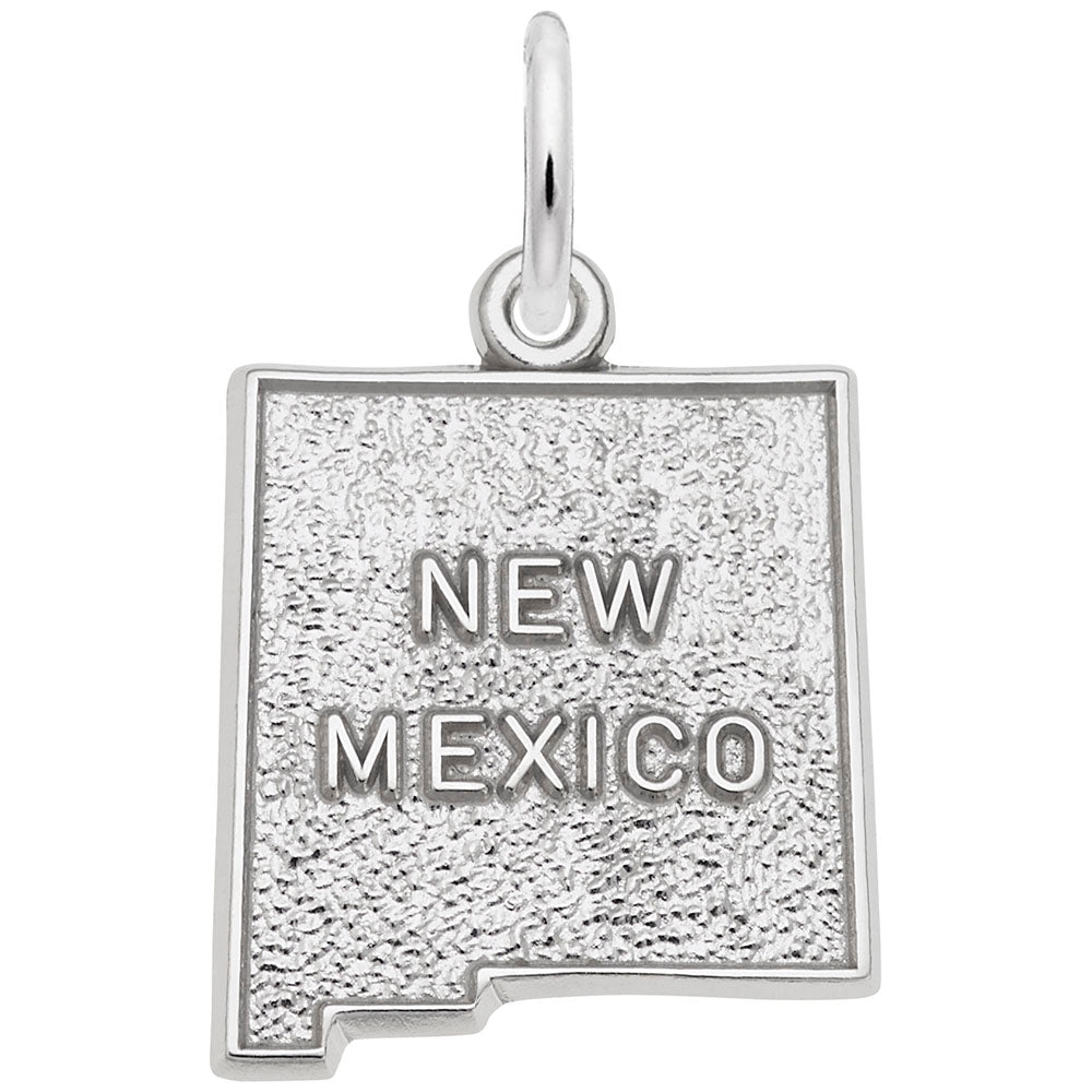 Sterling Silver New Mexico Charm