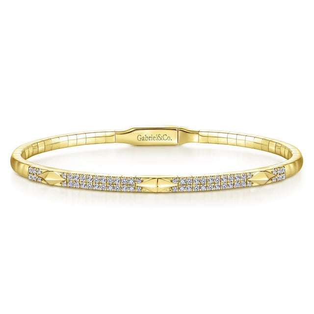 DEMURE 14K YG .52CTW G-H SI+ P