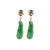 14KY CARVED JADE EARRINGS