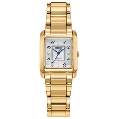 Citizen Eco Drive Gold Tone Bianca Watch EW5602-57D