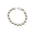 S/S BEAD BRACELET 7.5IN