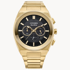 Citizen Eco Drive Axiom SC Gold with Black Watch CA4582-54E