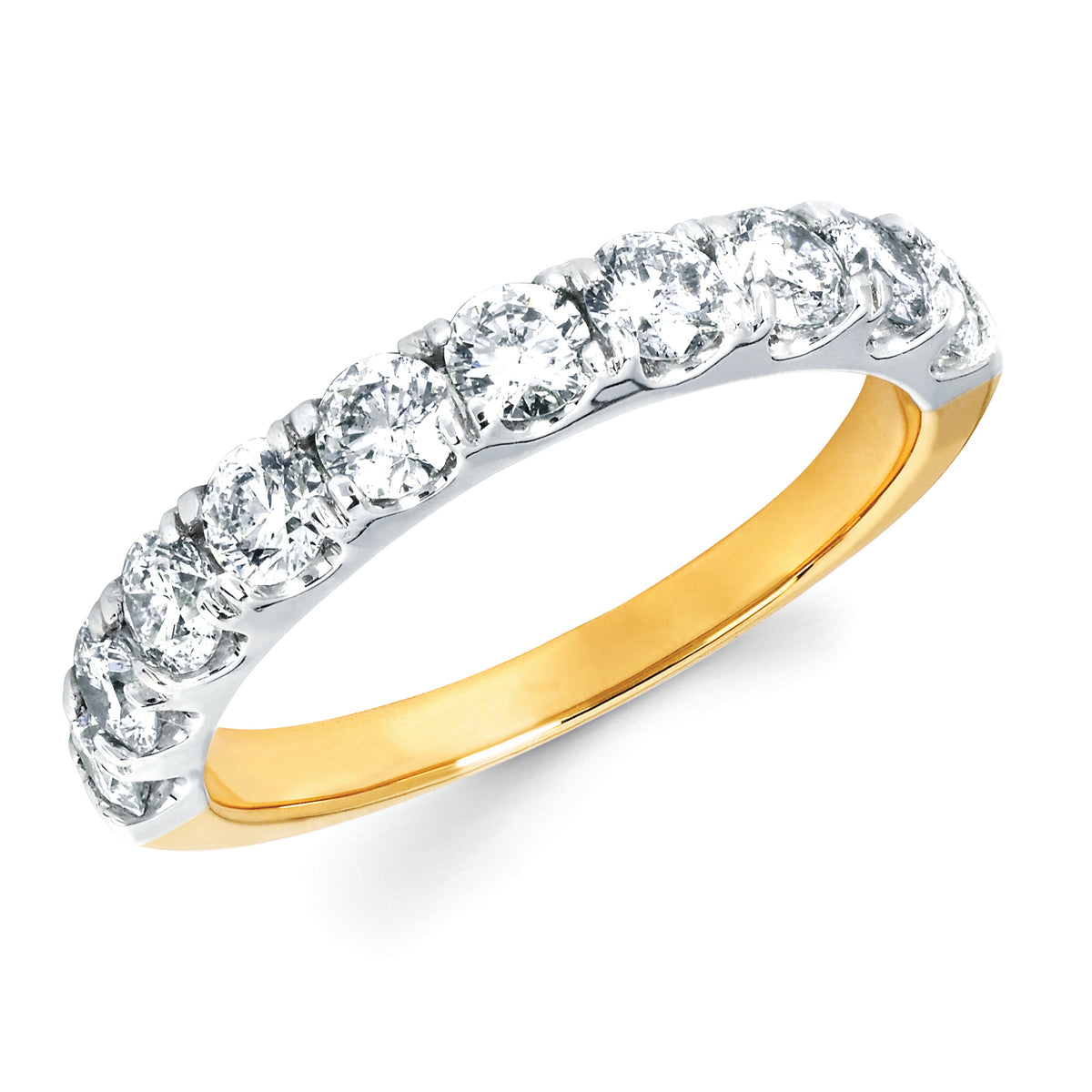 1CTW Diamond Anniversary Band in 14K Gold