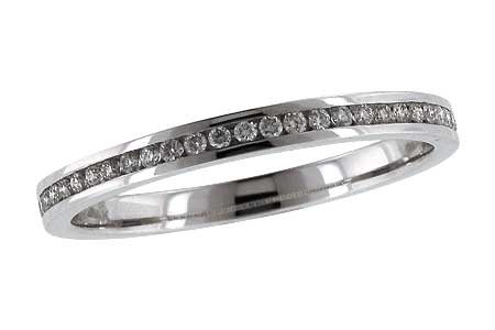 14K Gold .14CTW Diamond Channel Set Wedding Ring