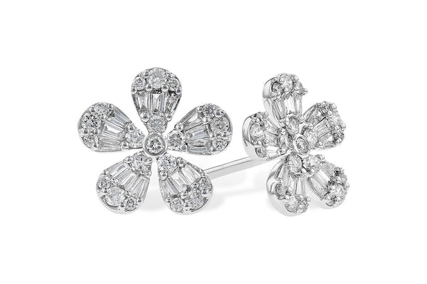 14KT Gold Flower Power Stud Earrings