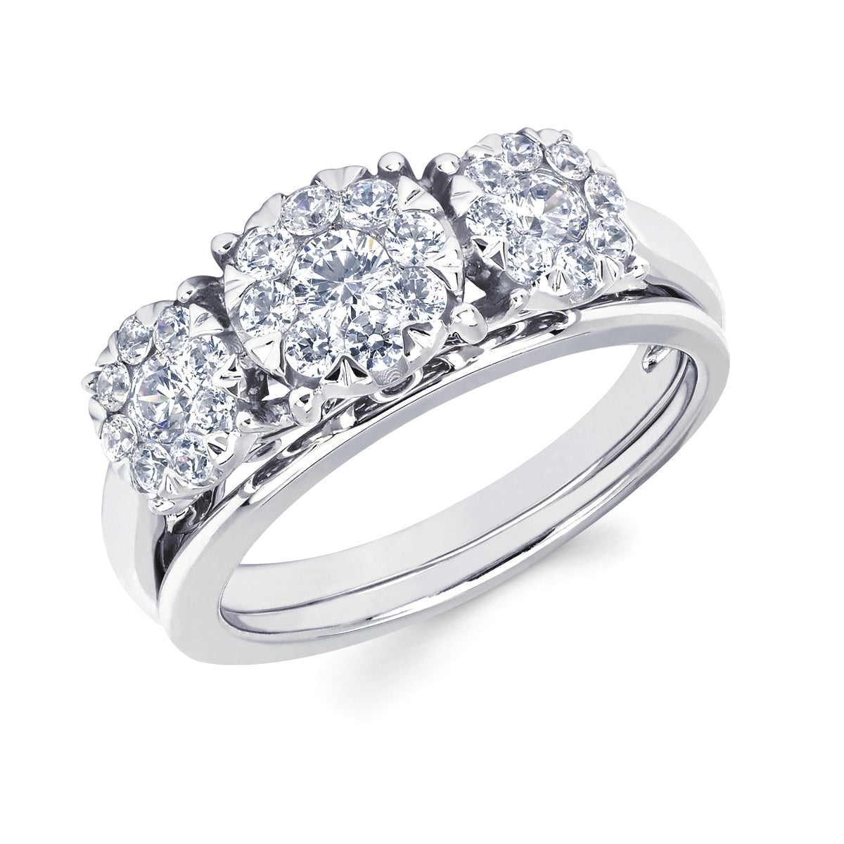 i Cherish&trade; 1.00 ct Round Diamond Ring in 14K Gold