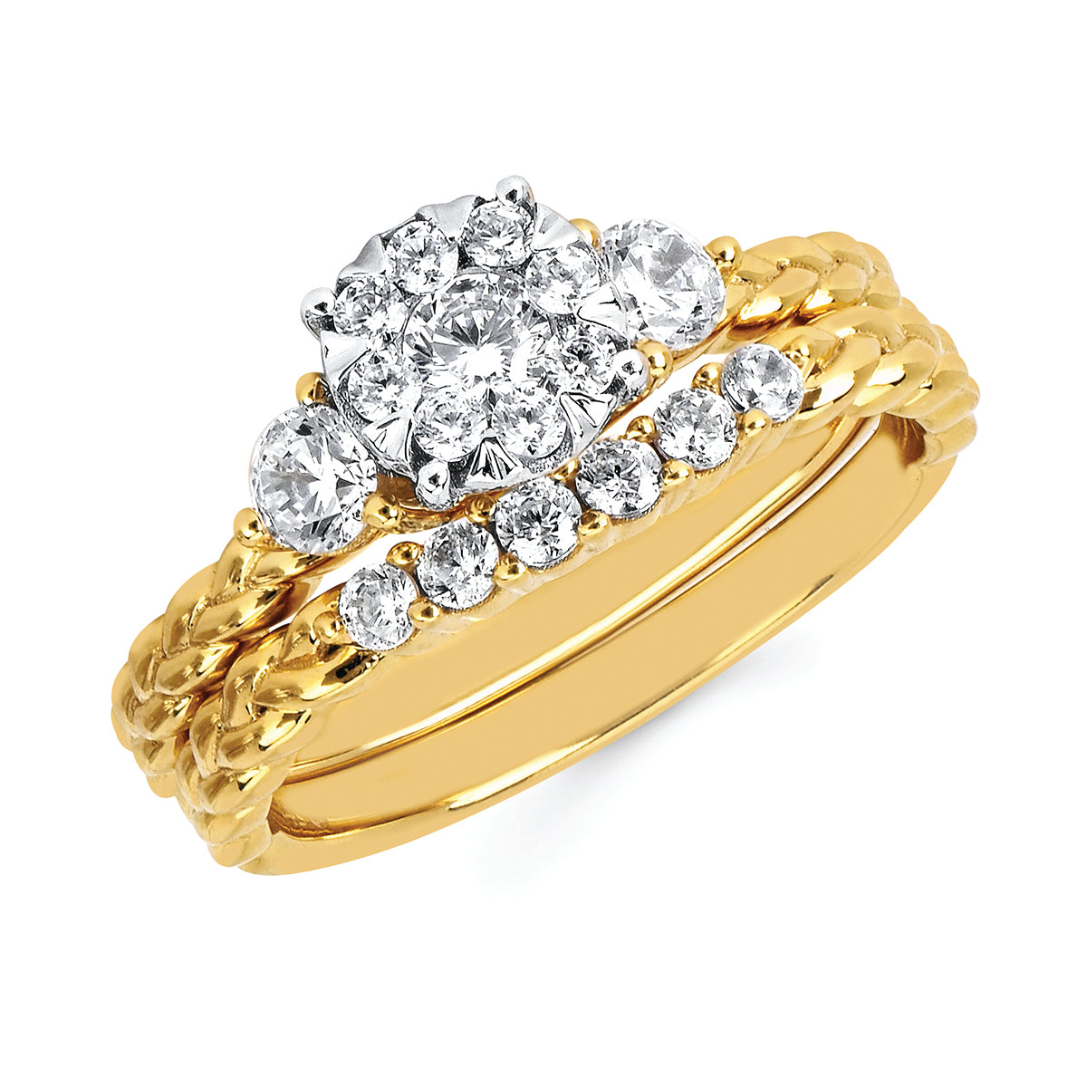 i Cherish&trade; 1/2 ctw. Diamond Ring in 14K Gold