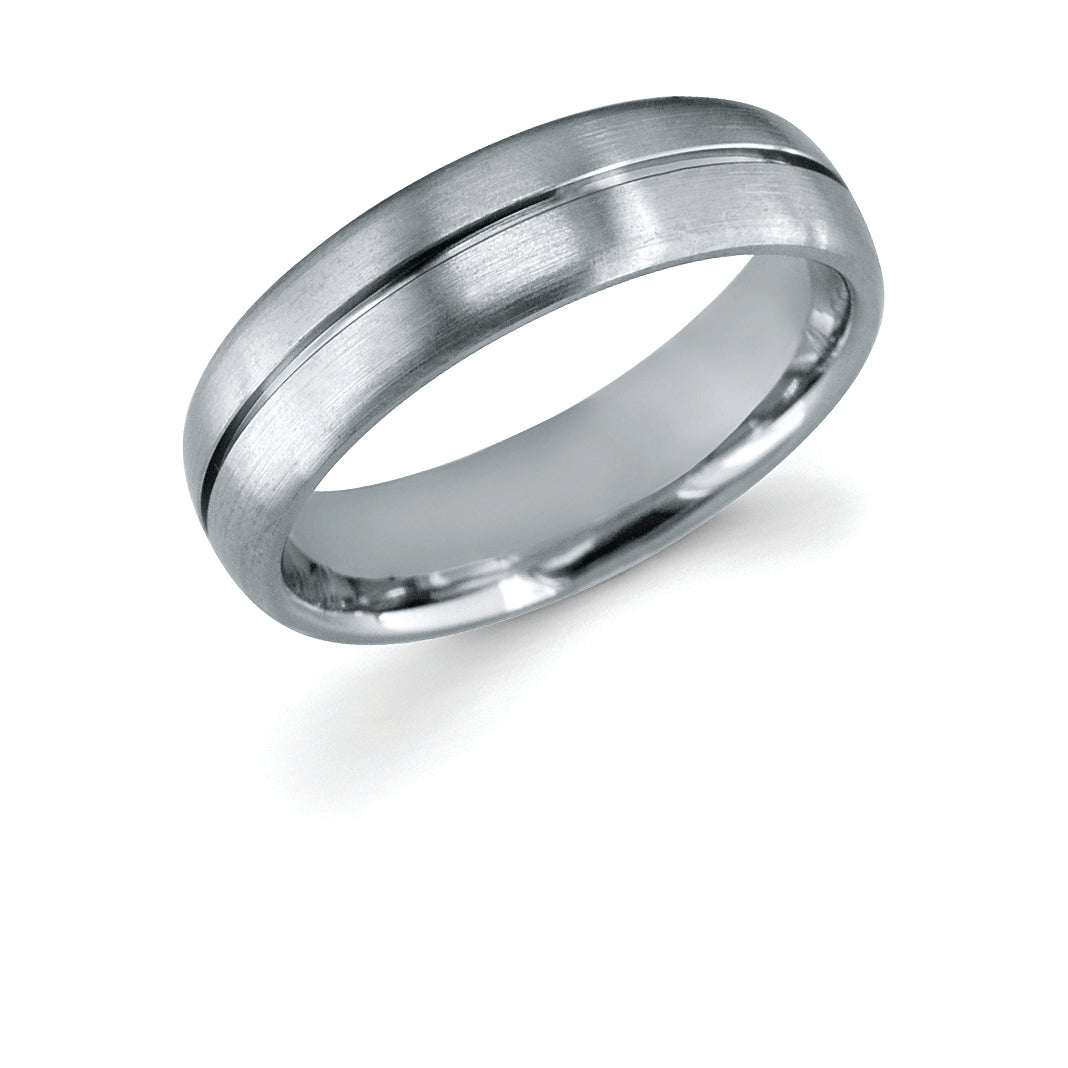 6mm Titanium Men's Ring